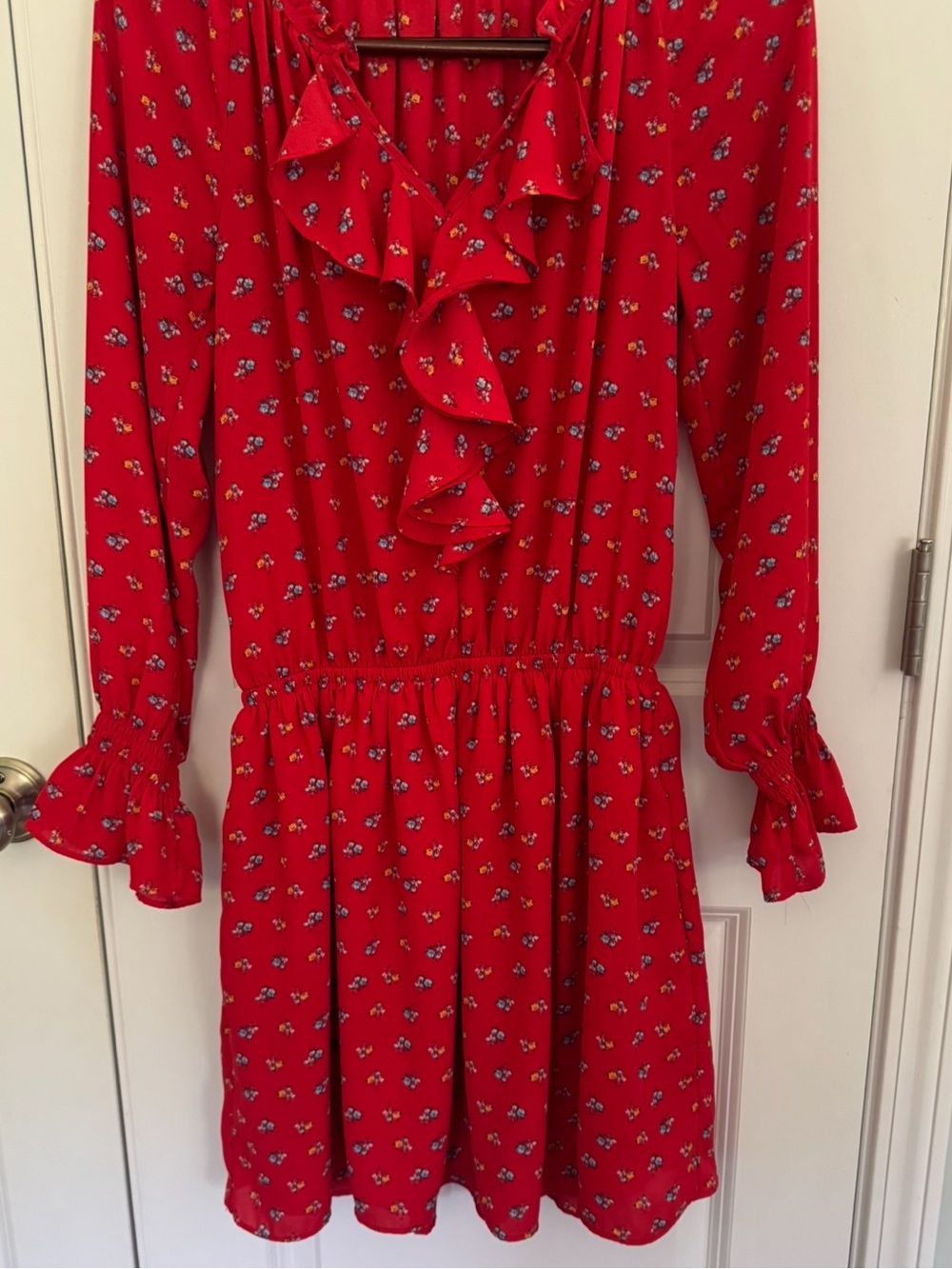 Gap Floral Ruffle Dress - Picture 9 of 13